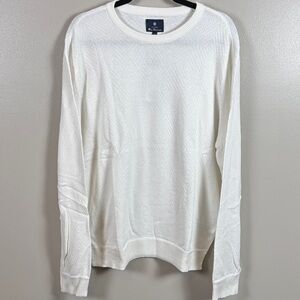 Ben Sherman White Knit Pullover
